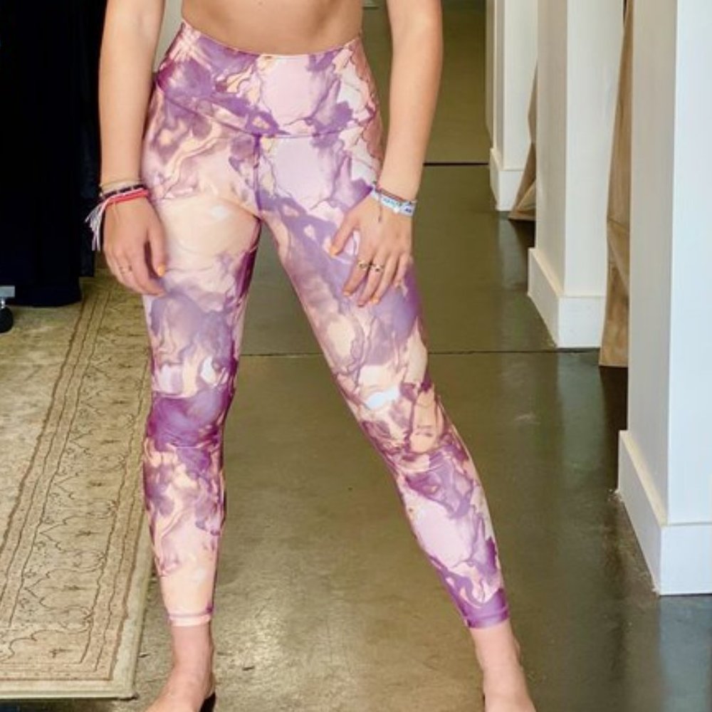 Wildfox Ultra High Rise 7/8 Legging Apricot Ink